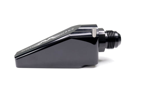 Billet Burn Down Breather Quick Release Fittings Black Anodized (Pair) 32-130BLK-Motion Raceworks-Motion Raceworks