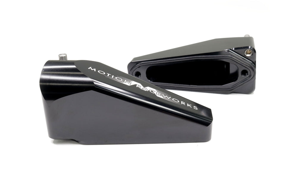 Billet Burn Down Breather Quick Release Fittings Black Anodized (Pair ...