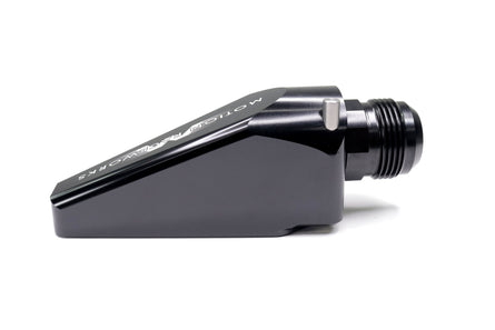 Billet Burn Down Breather Quick Release Fittings Black Anodized (Pair) 32-130BLK-Motion Raceworks-Motion Raceworks