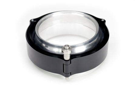 Quick Seal Connector Kit 4" to 3.5" Adapter w/ 3 Piece Clamp and Weld Flanges 21-145-Motion Raceworks-Motion Raceworks