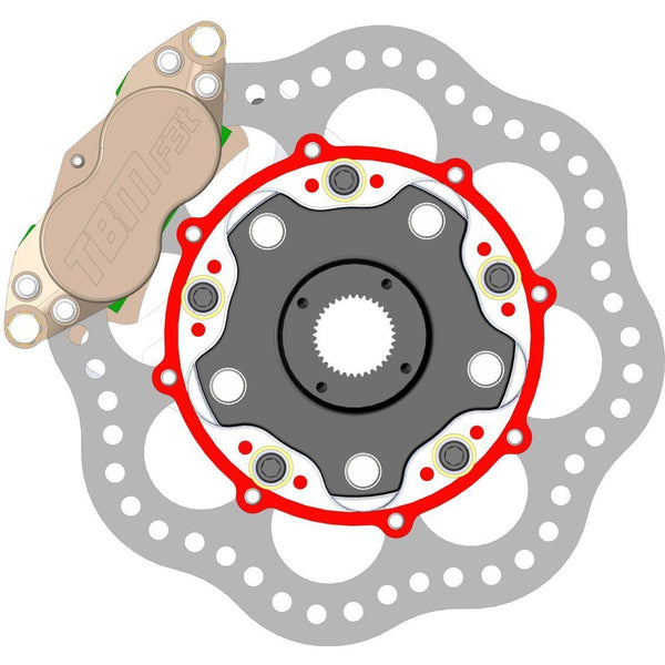 TBM Floater Brake Kits Motion Raceworks
