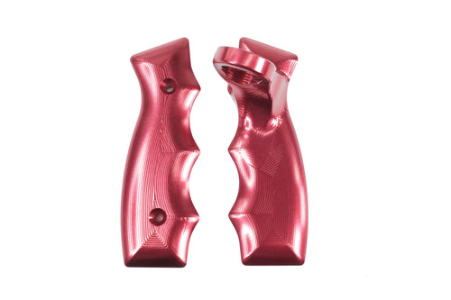 Operator Button Billet Grip Insert Set Red 16-144-06 (Button Not Included)-Motion Raceworks-Motion Raceworks