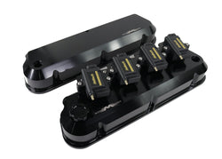 Motion Raceworks Billet SBF Valve Covers (Black Anodized) 38-110BLK-Motion Raceworks-Motion Raceworks