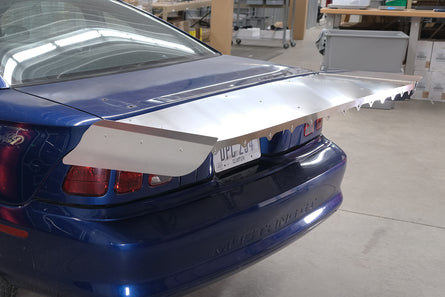 1994-98 SN95 Mustang Strutless 15" Adjustable Wing 31-130-Motion Raceworks-Motion Raceworks