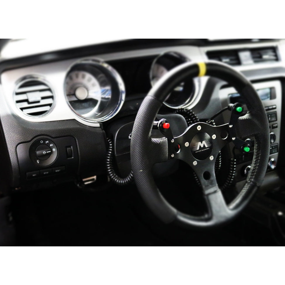 2005-14 Mustang S197 Lightweight Chromoly Steering Column w/ Firewall ...