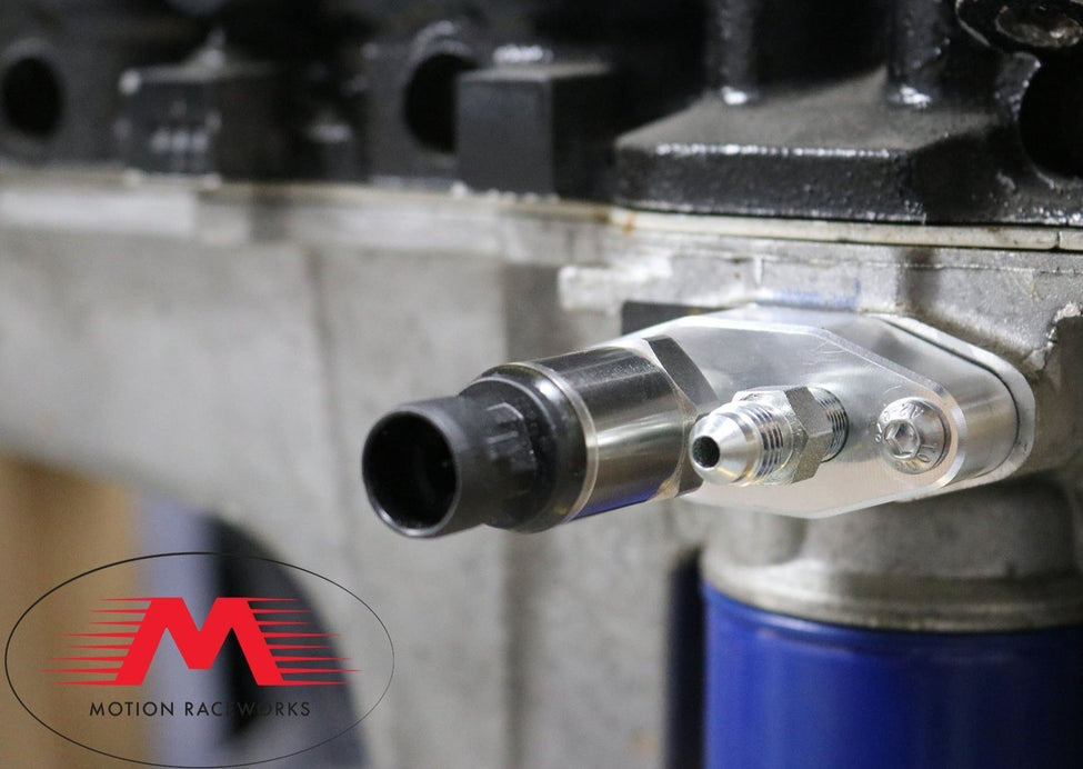 Motion Raceworks LS Turbo Supercharger Oil Feed / Oil Temp / Oil Press