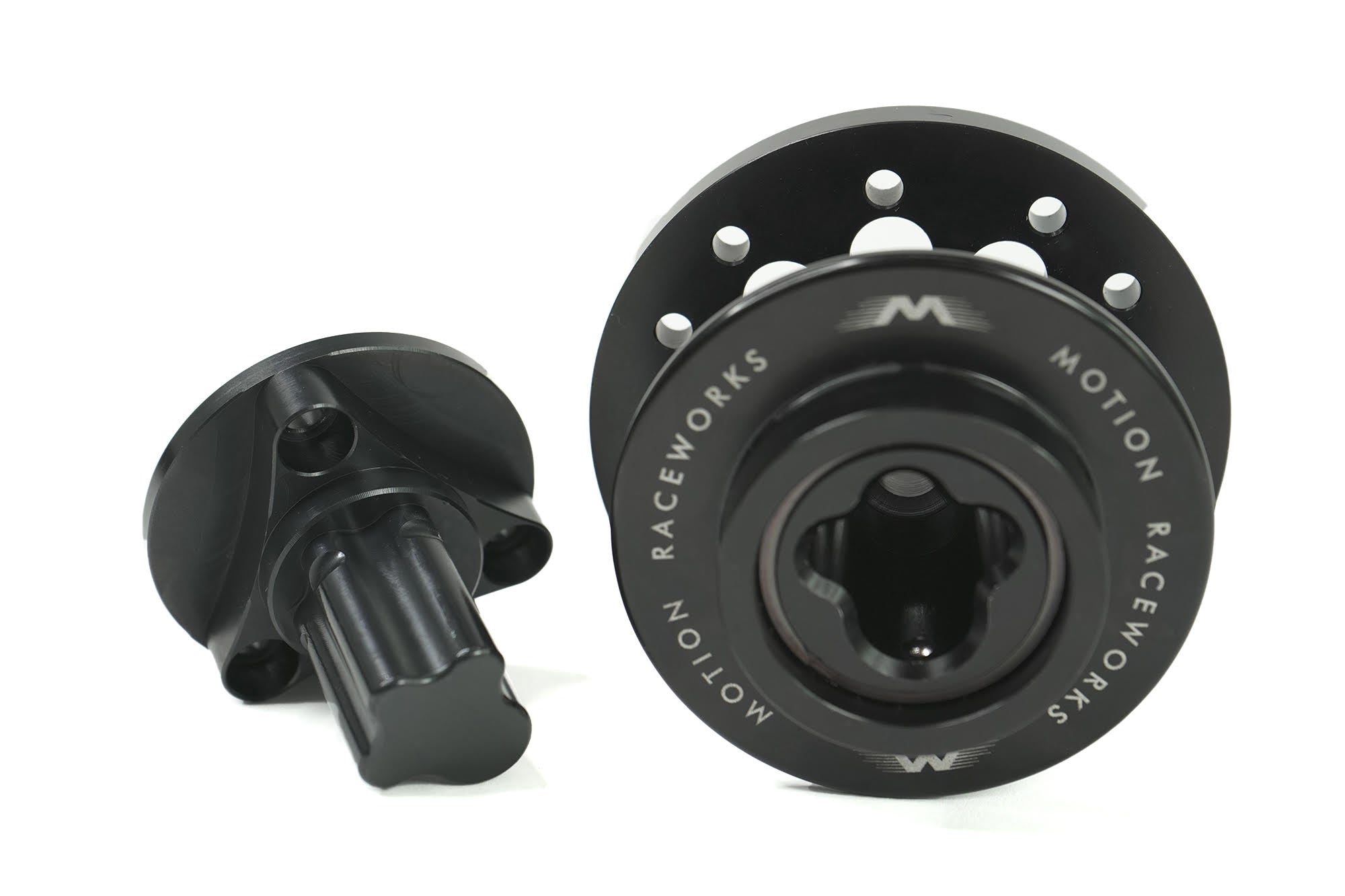 Motion Raceworks Manufacturing Motion GM/Ford Bolt-On SFI Steering Quick Release Hub 5/6 Bolt Pattern ...