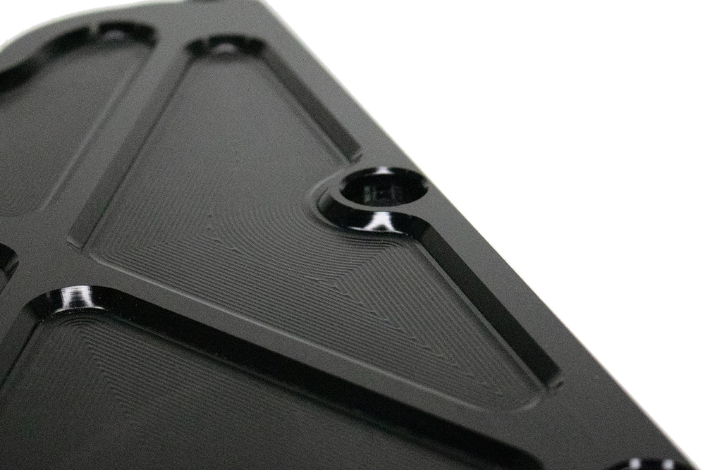 Motion Raceworks Gen 3 LS Billet Valley Cover (Knock Sensor Delete) Black Anodized 10-10011BLK-Motion Raceworks-Motion Raceworks