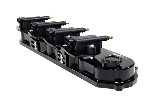 Motion Billet Gen V LT Valve Covers (Black Anodized Finish) 11-120BLK-Motion Raceworks-Motion Raceworks