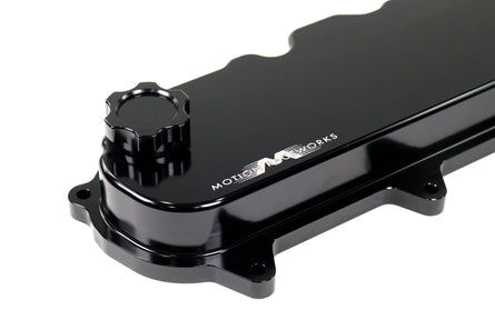 Motion Billet Gen V LT Valve Covers (Black Anodized Finish) 11-120BLK-Motion Raceworks-Motion Raceworks