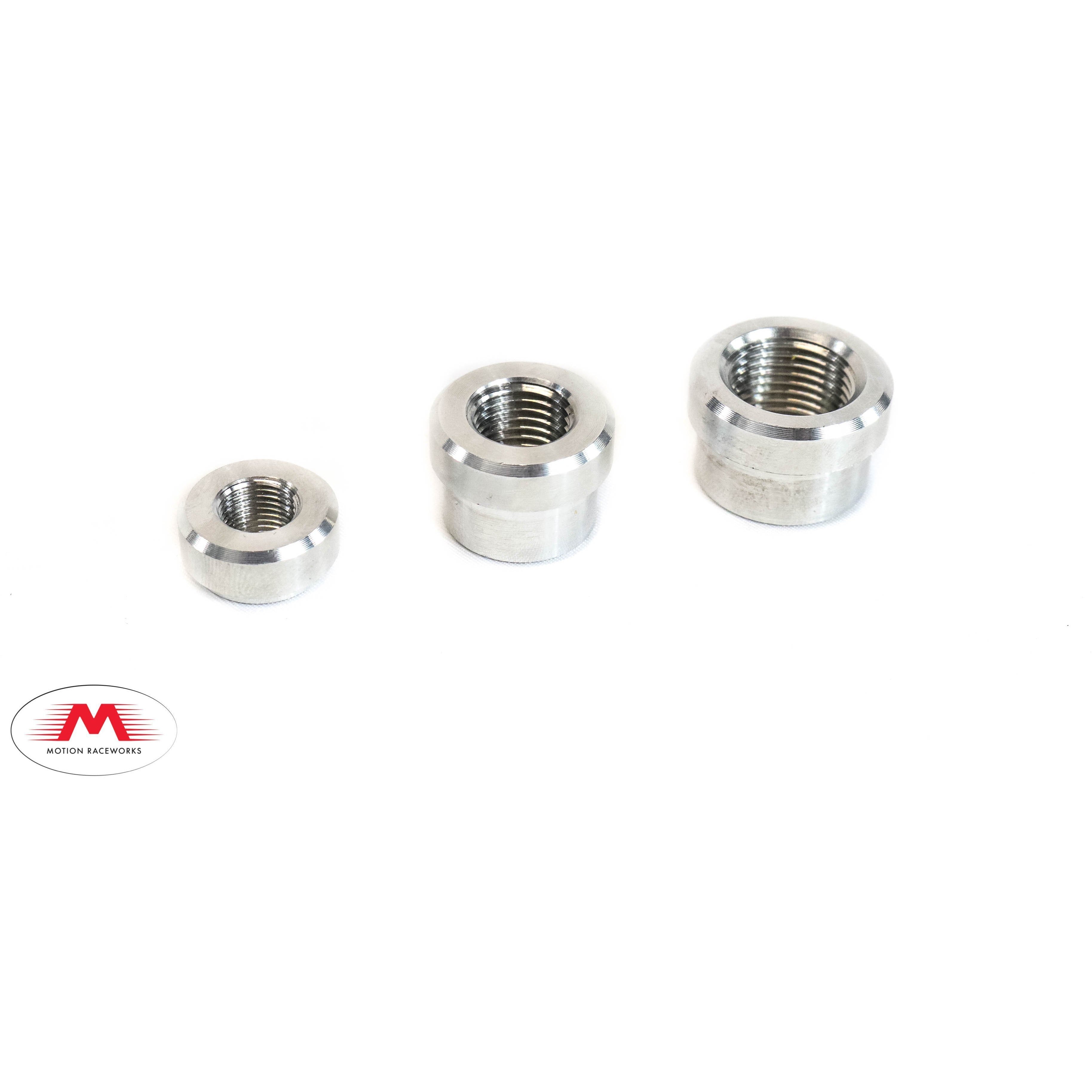 MVF 1-1/4 NPT Half Coupling Aluminum 6061-T6 Pipe Fitting - Weld On Bung A090741