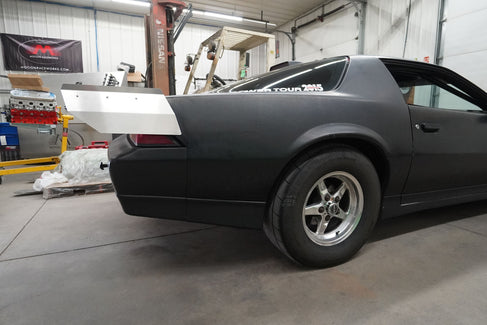 1982-92 Chevy Camaro Aluminum 15" Strutless Drag Wing 31-170-Motion Raceworks-Motion Raceworks
