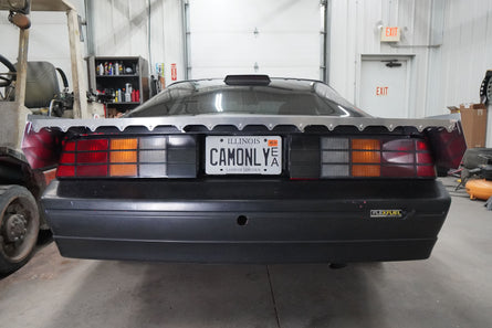 1982-92 Chevy Camaro Aluminum 15" Strutless Drag Wing 31-170-Motion Raceworks-Motion Raceworks