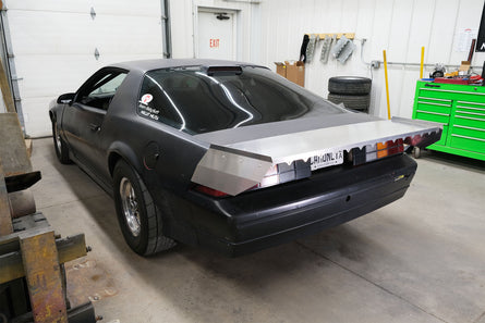 1982-92 Chevy Camaro Aluminum 15" Strutless Drag Wing 31-170-Motion Raceworks-Motion Raceworks