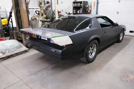 1982-92 Chevy Camaro Aluminum 15" Strutless Drag Wing 31-170-Motion Raceworks-Motion Raceworks